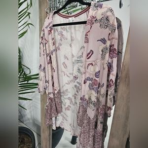 Women's Kimono cover-up Size Large